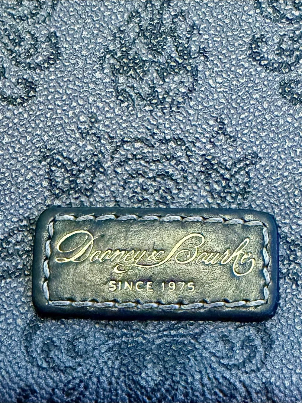 Disney Parks Original Dooney & Bourke Black/Gray Haunted Mansion Wristlet - RARE